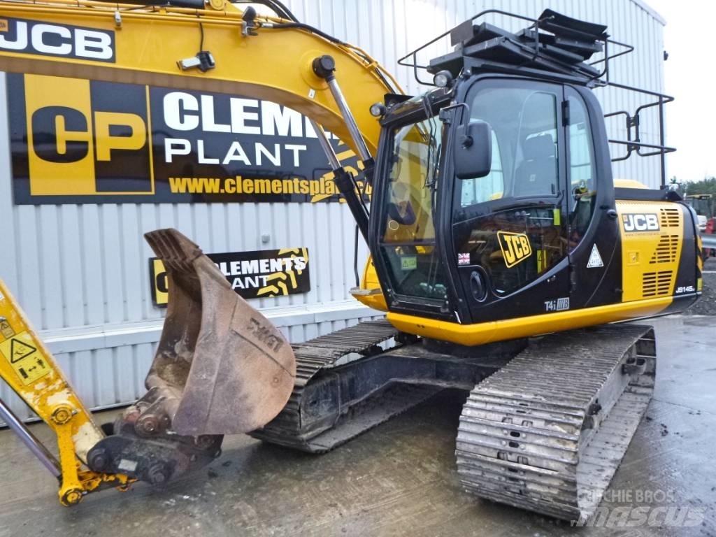 JCB JS 145 LC Kāpurķēžu ekskavatori