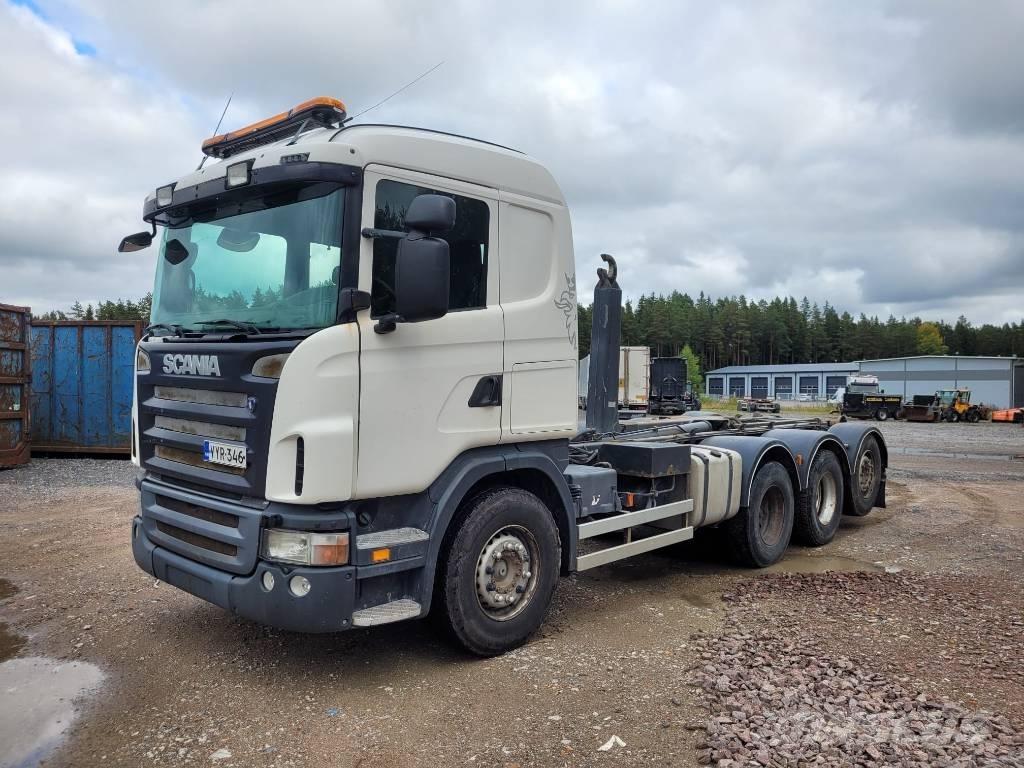 Scania G 420 Treileri ar āķi