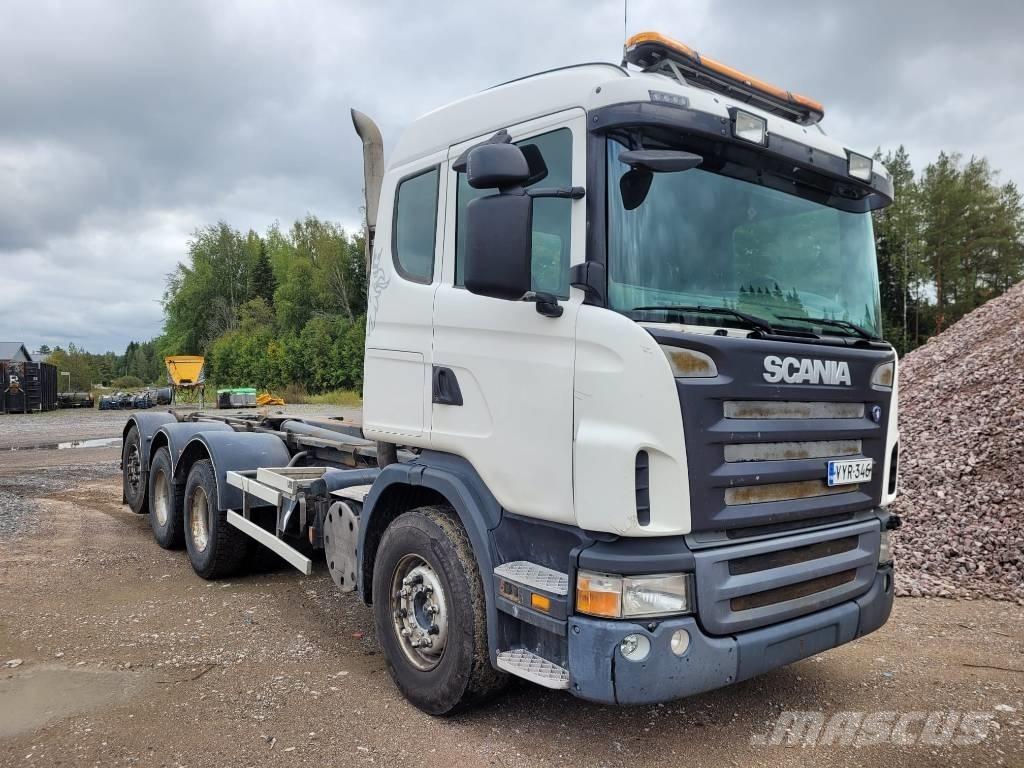 Scania G 420 Treileri ar āķi