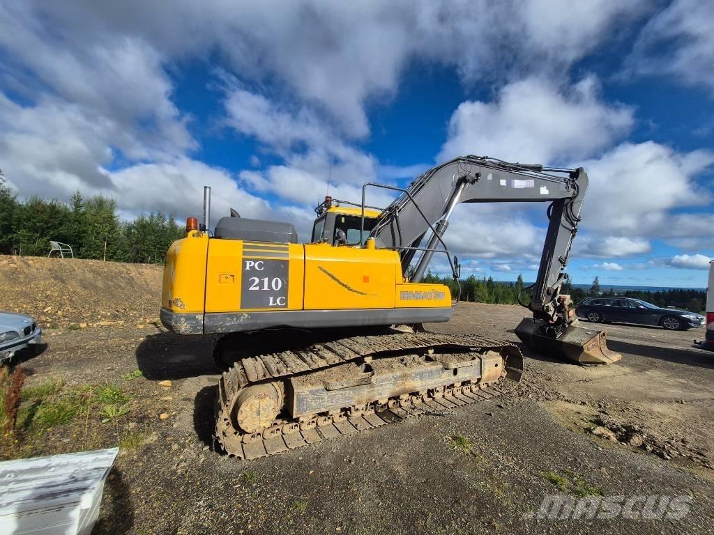 Komatsu PC 210 LC-7K Kāpurķēžu ekskavatori