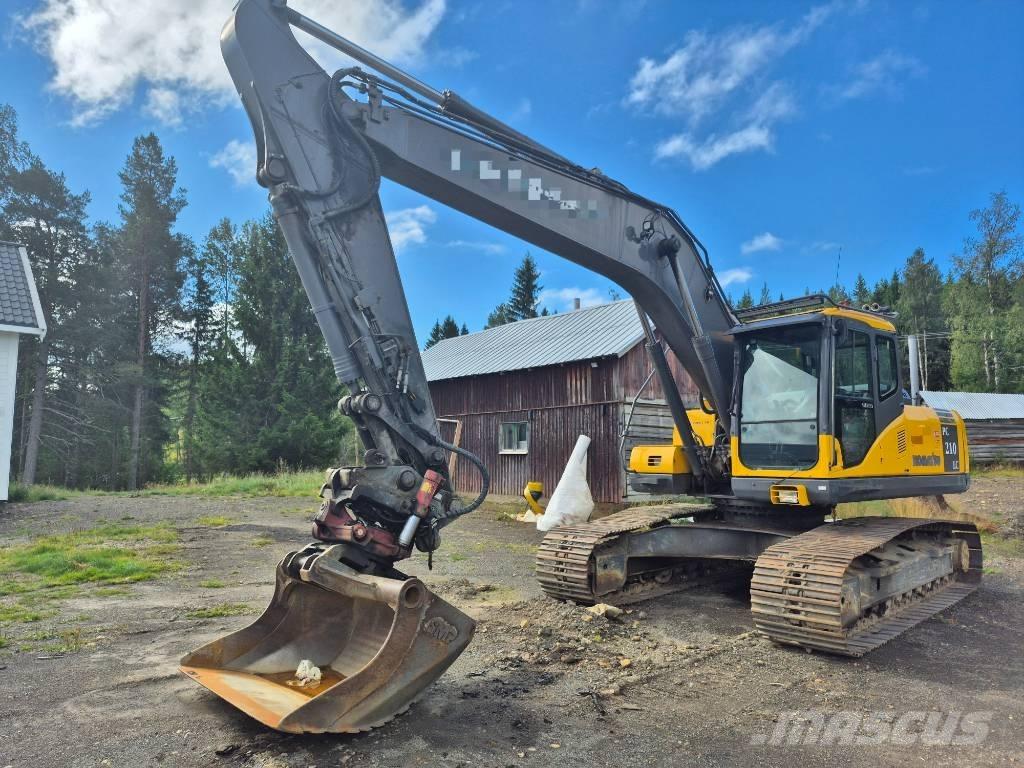 Komatsu PC 210 LC-7K Kāpurķēžu ekskavatori