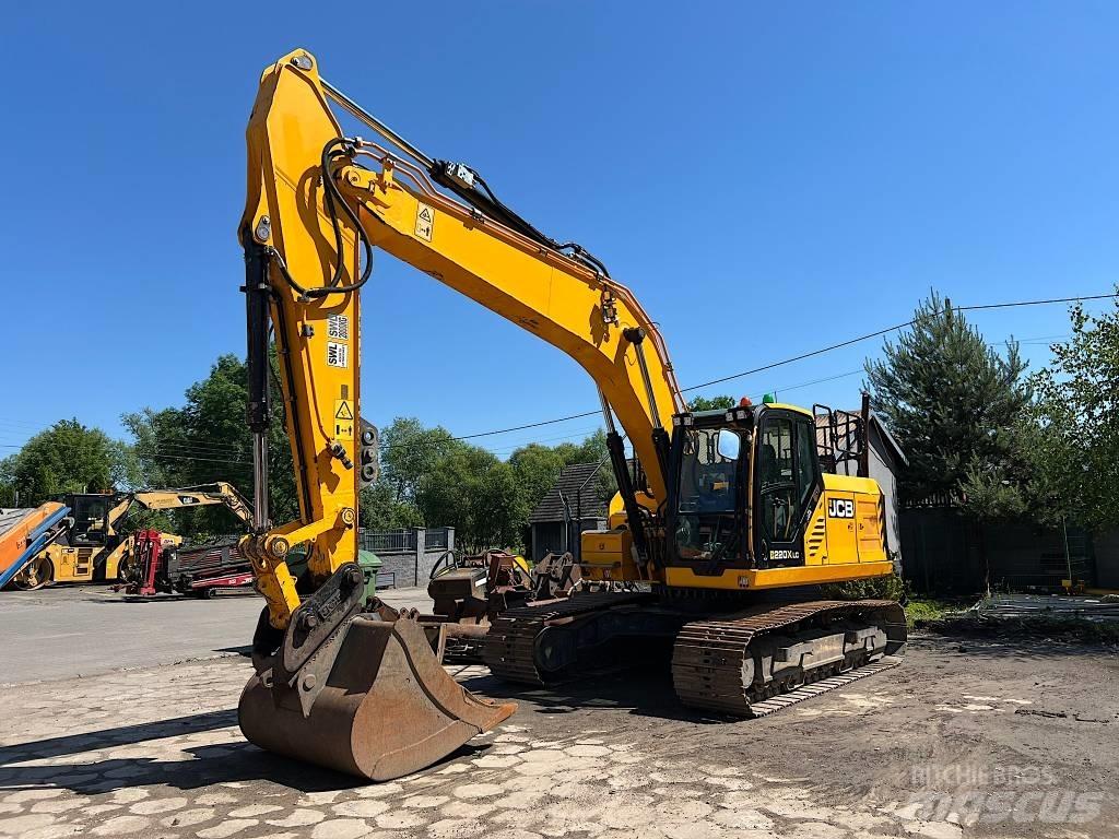 JCB 220X LC Kāpurķēžu ekskavatori