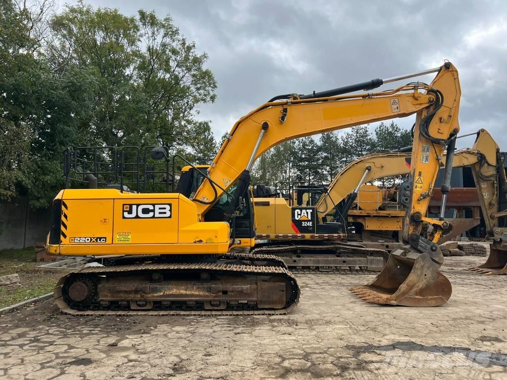 JCB 220X LC Kāpurķēžu ekskavatori