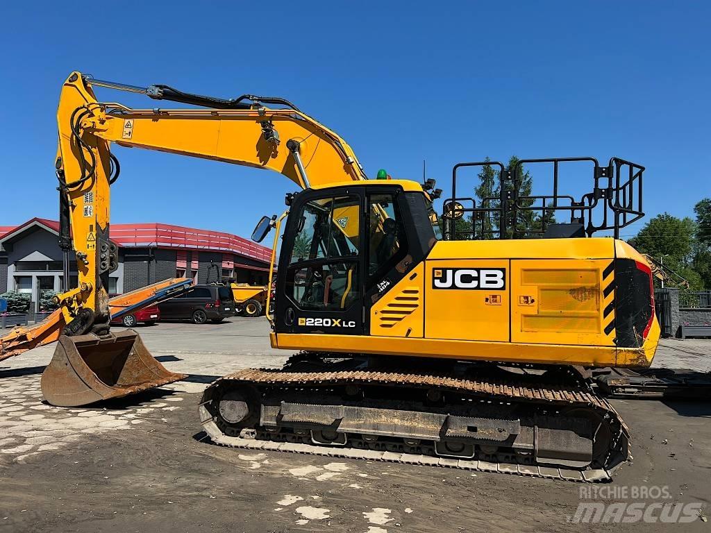 JCB 220X LC Kāpurķēžu ekskavatori