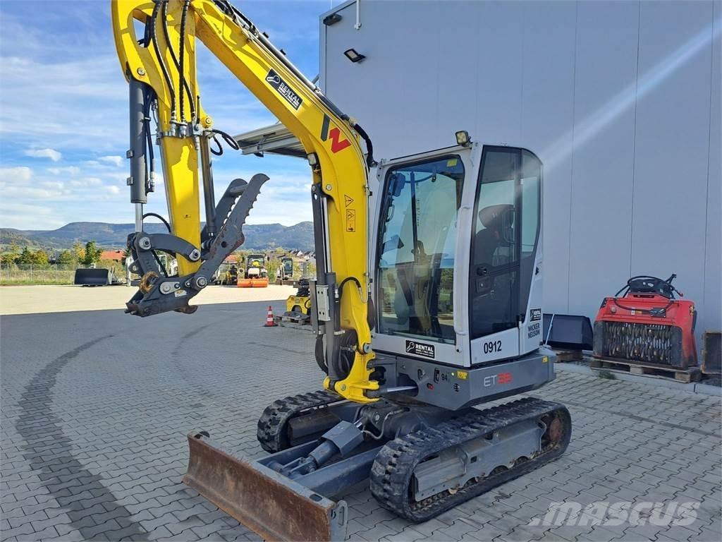 Wacker Neuson ET35 Kāpurķēžu ekskavatori