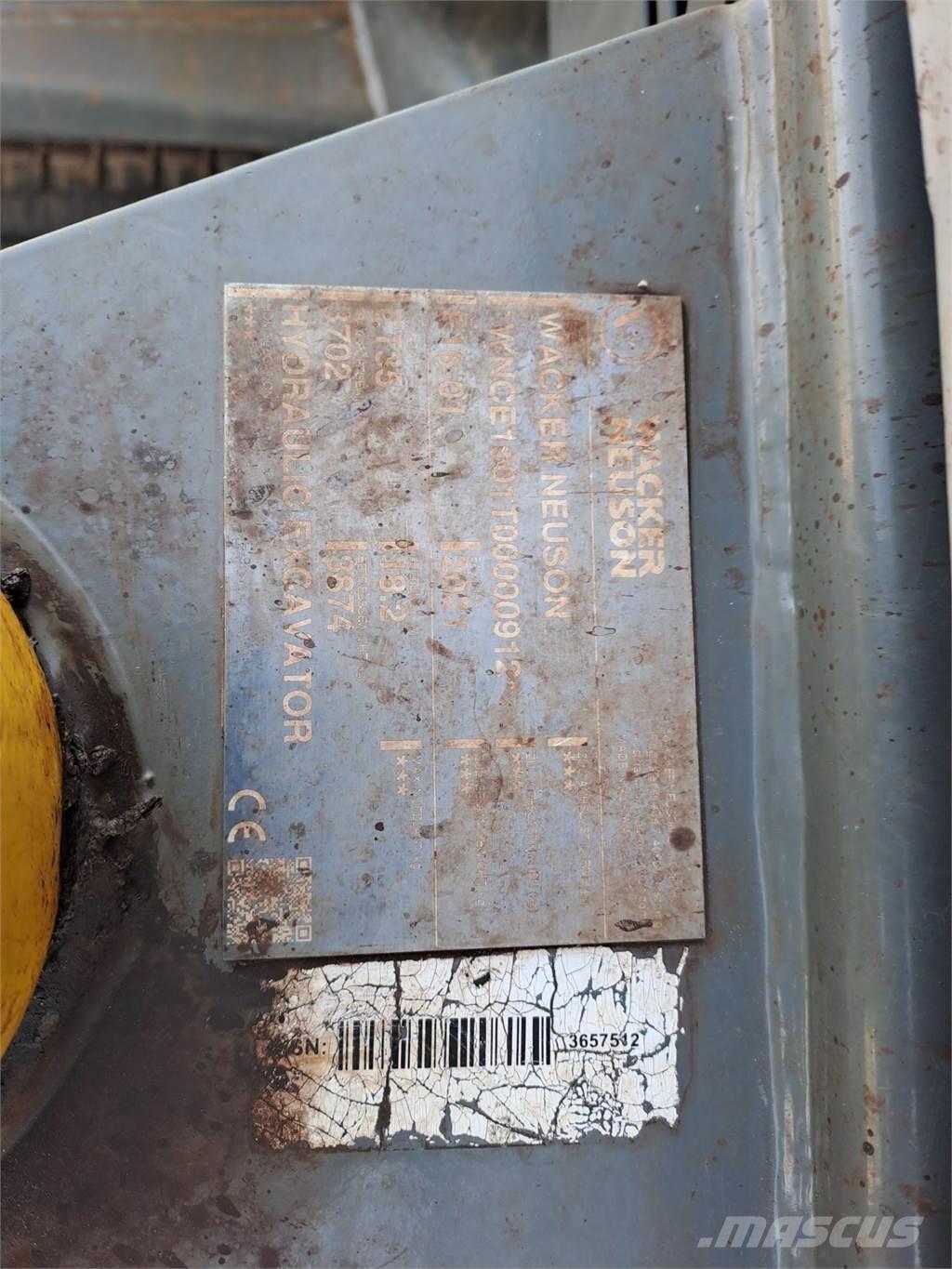 Wacker Neuson ET35 Kāpurķēžu ekskavatori