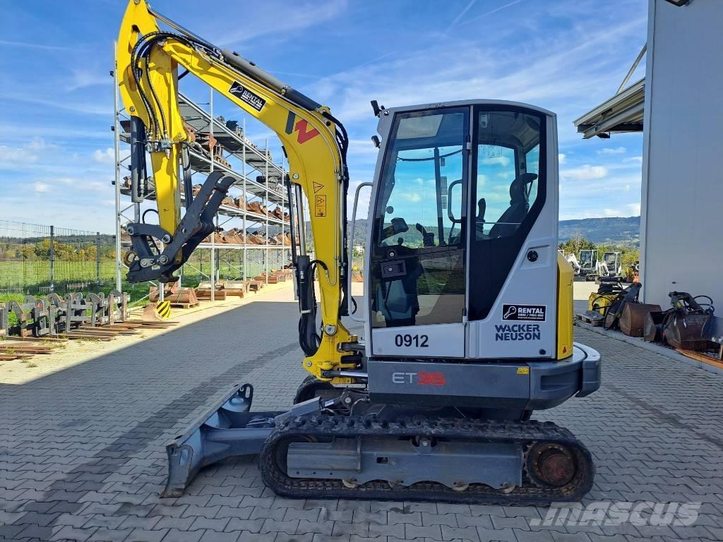 Wacker Neuson ET35 Kāpurķēžu ekskavatori