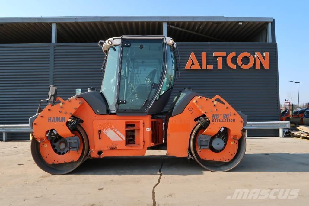 Hamm HD+ 80I VO-S Divvalču grunts veltņi