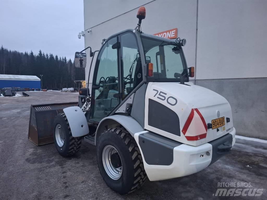 Kramer 750 Iekrāvēji uz riteņiem