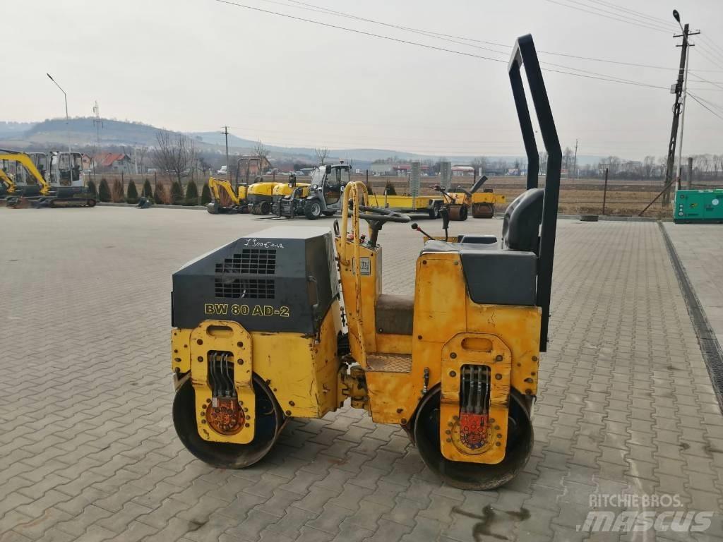 Bomag BW 80 Divvalču grunts veltņi