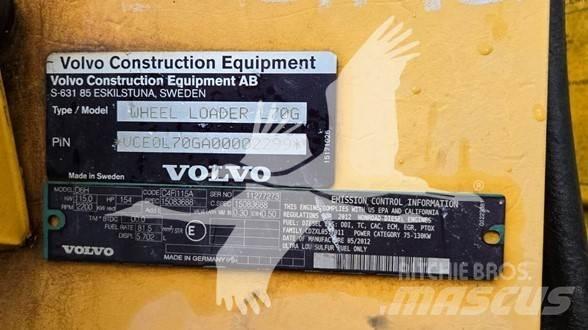 Volvo L70G Iekrāvēji uz riteņiem