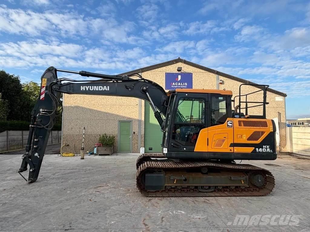 Hyundai HX140AL Kāpurķēžu ekskavatori