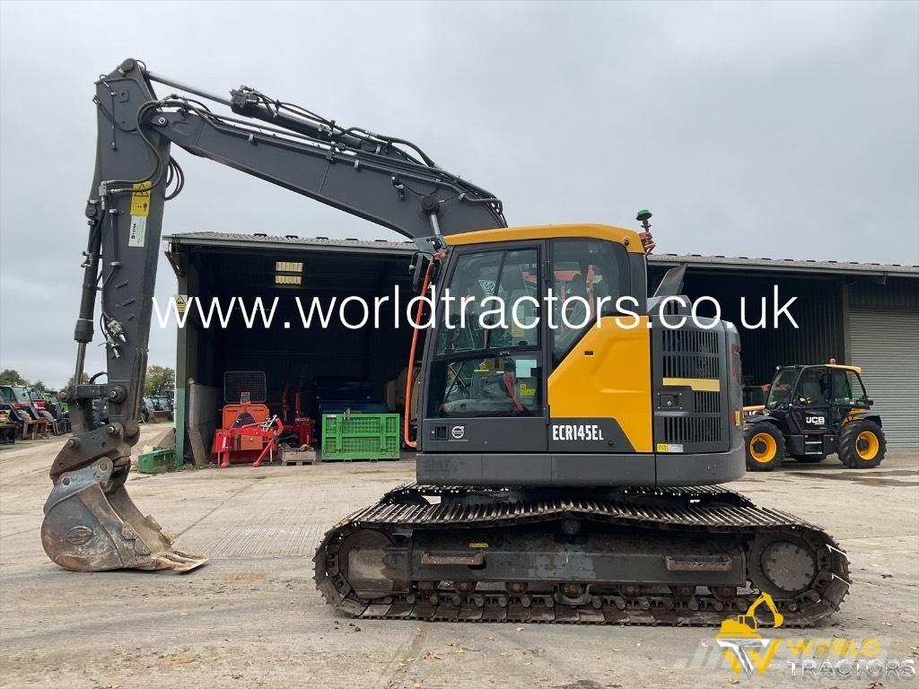 Volvo ECR 145 Kāpurķēžu ekskavatori