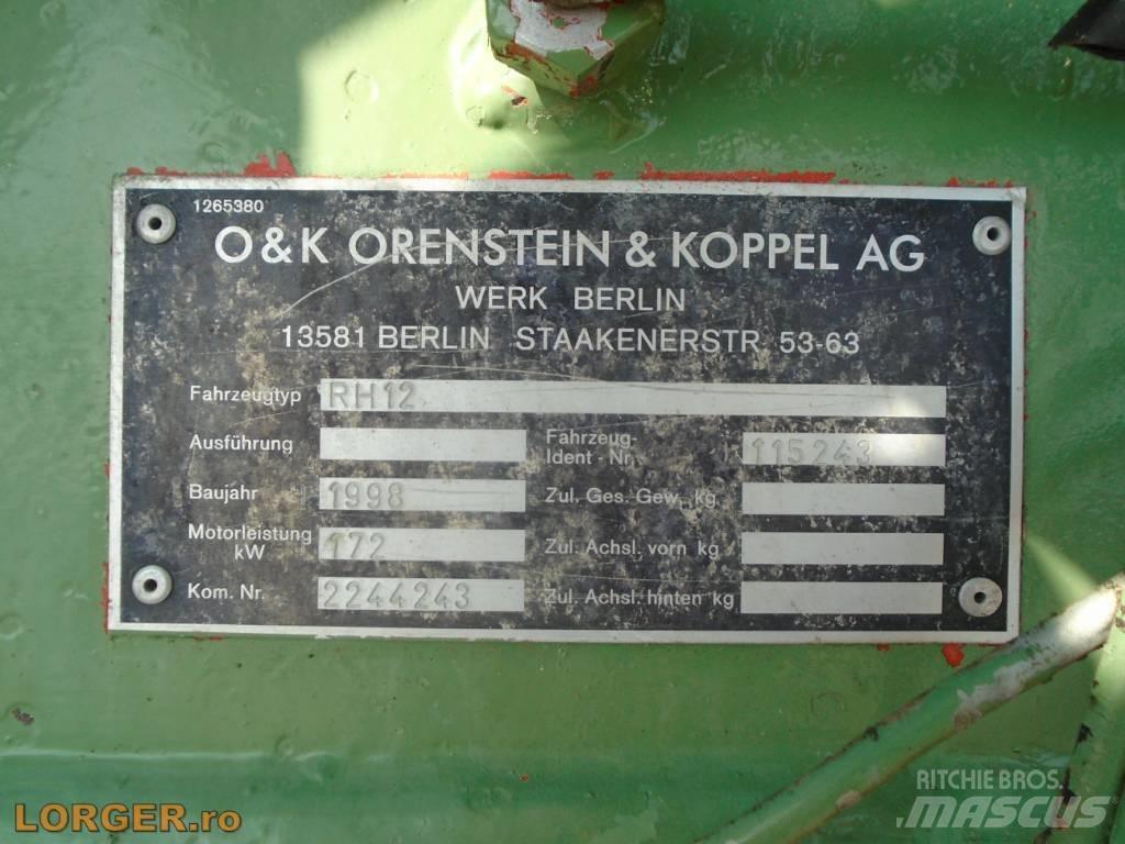 O&K RH 12 Kāpurķēžu ekskavatori