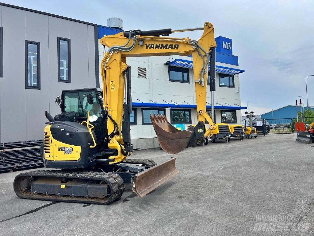 Yanmar Vio 80-2PB Vidēja lieluma ekskavatori 7 t - 12 t