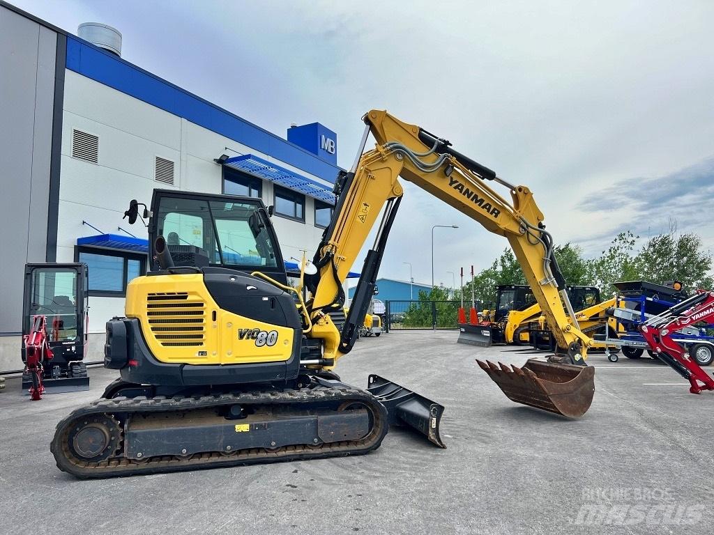 Yanmar Vio 80-2PB Vidēja lieluma ekskavatori 7 t - 12 t