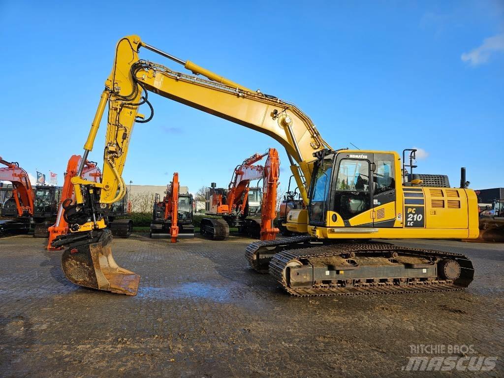 Komatsu PC210LC-11 Kāpurķēžu ekskavatori