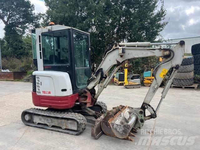 Takeuchi TB 23 R Mini ekskavatori < 7 t