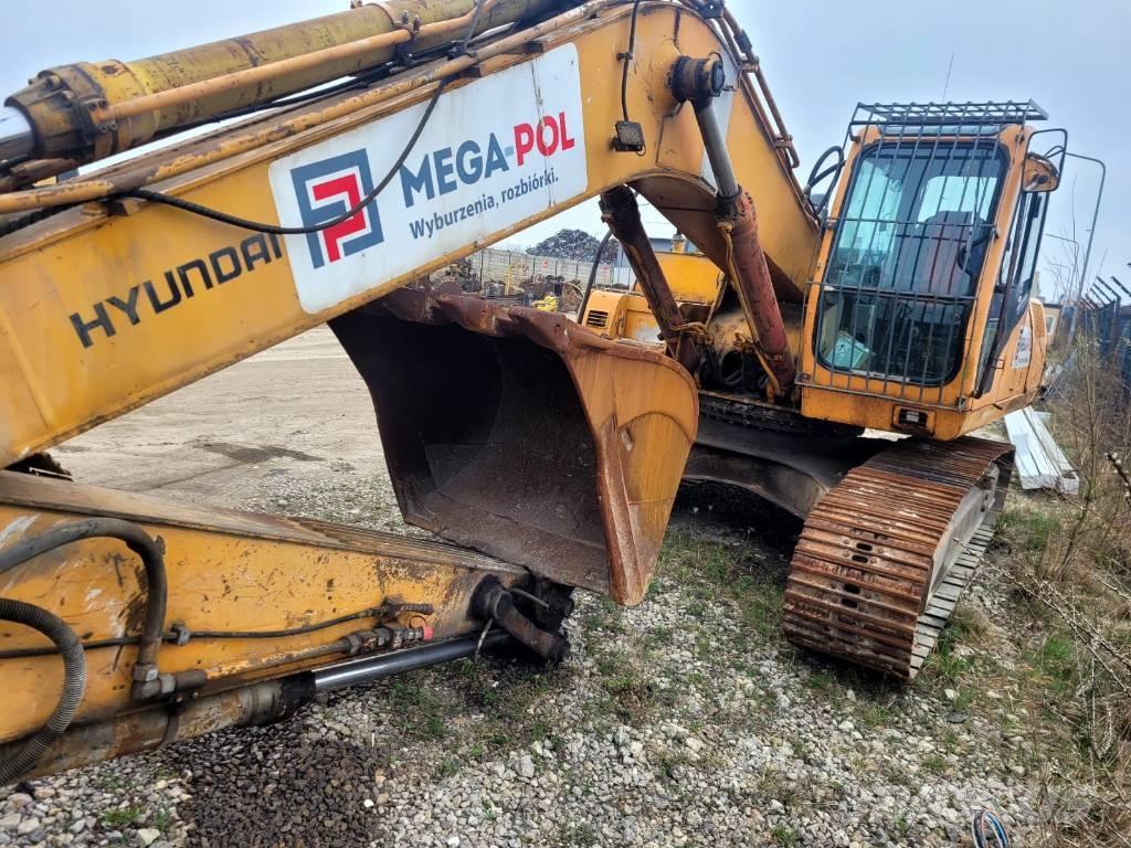Hyundai 250 Kāpurķēžu ekskavatori