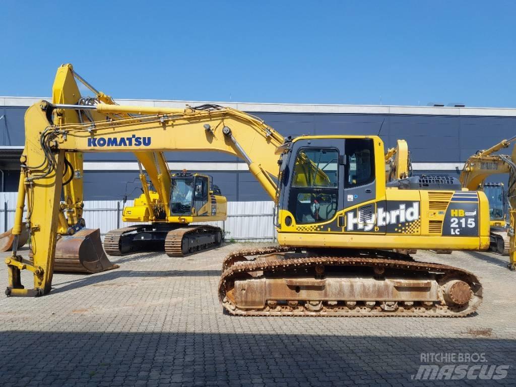 Komatsu HB215LC-1 Kāpurķēžu ekskavatori