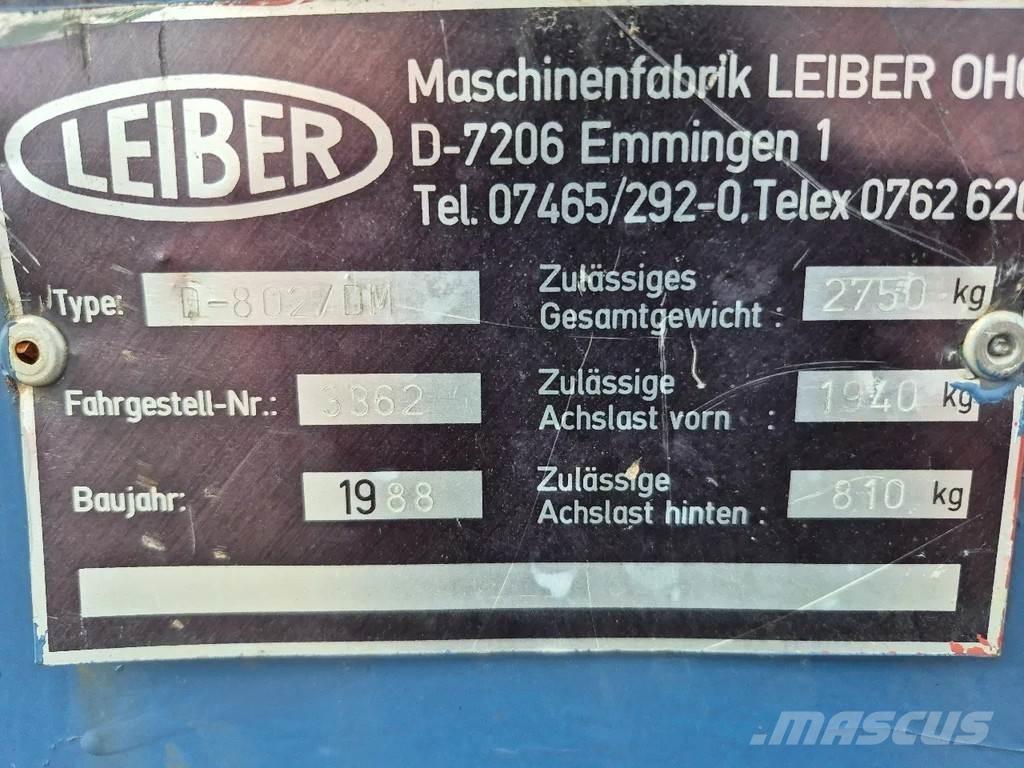  LEIBER d802 Mini pašizgāzēji