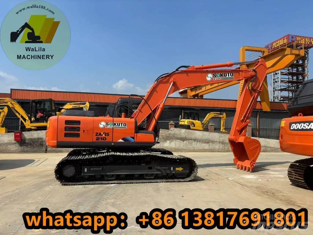 Hitachi ZX 210 Kāpurķēžu ekskavatori