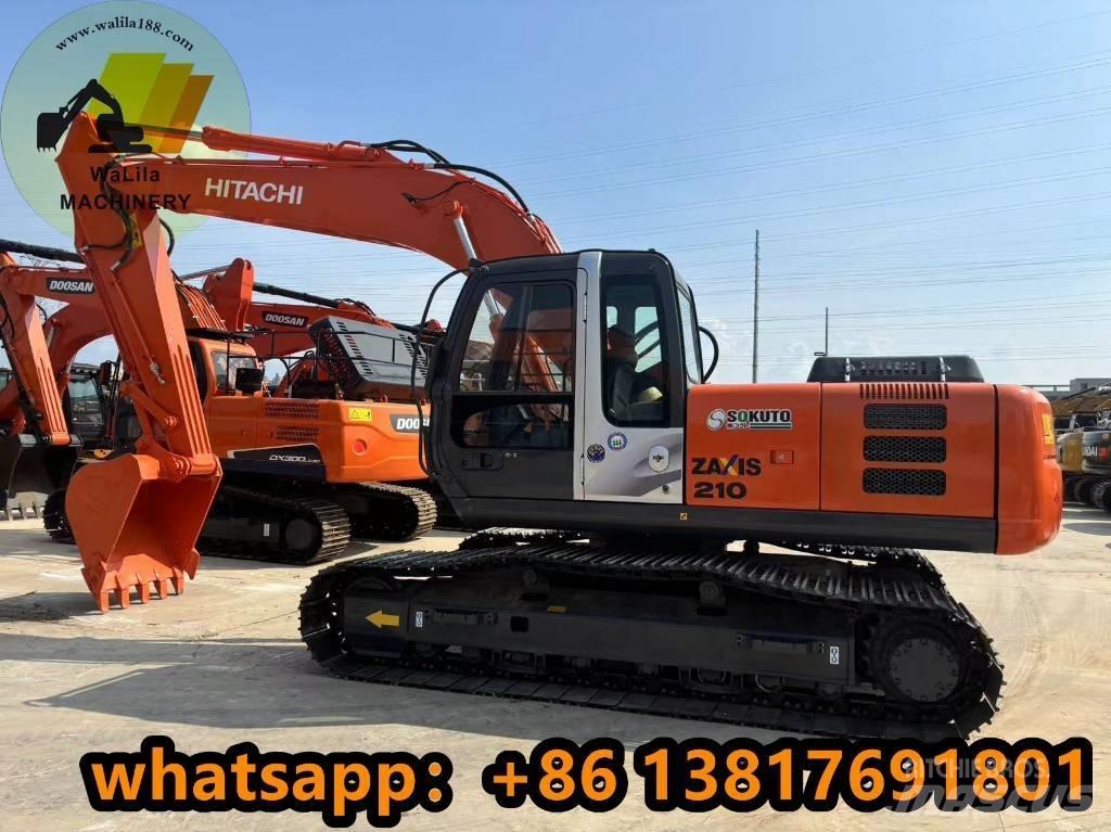Hitachi ZX 210 Kāpurķēžu ekskavatori