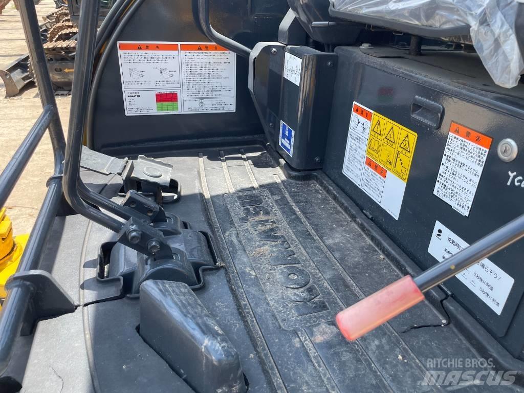 Komatsu PC 20 Kāpurķēžu ekskavatori
