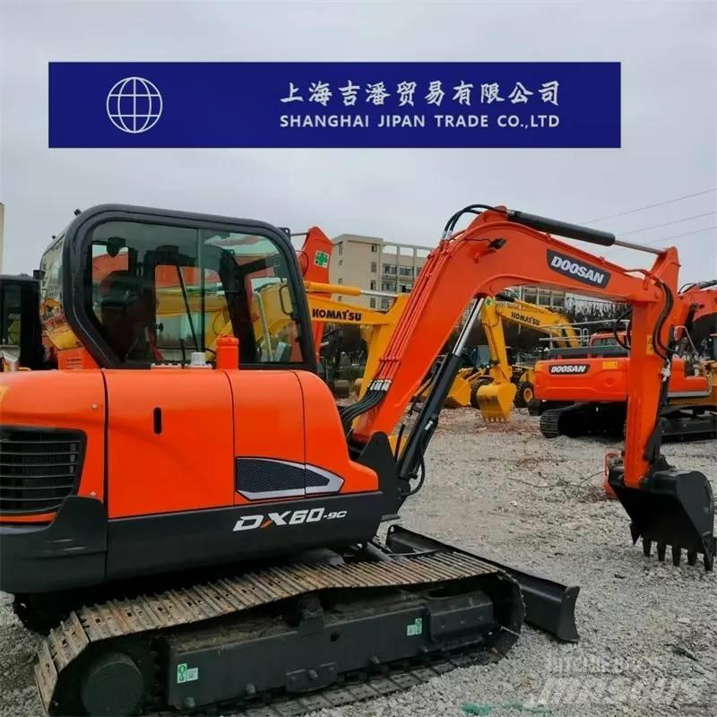 Doosan DX 60-9C Kāpurķēžu ekskavatori