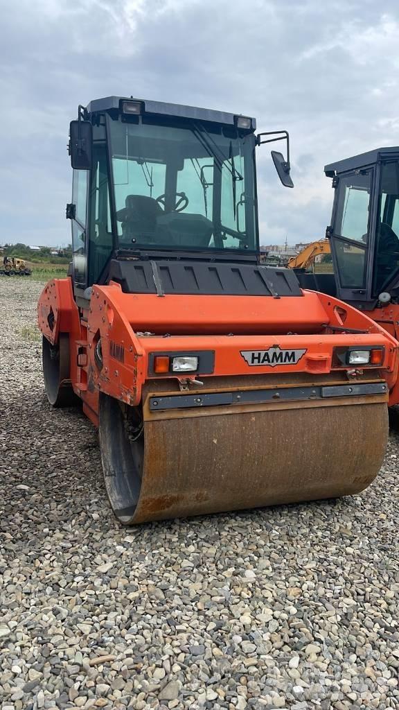 Hamm HD 110 Divvalču grunts veltņi