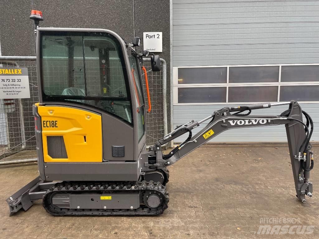 Volvo EC18E Mini ekskavatori < 7 t
