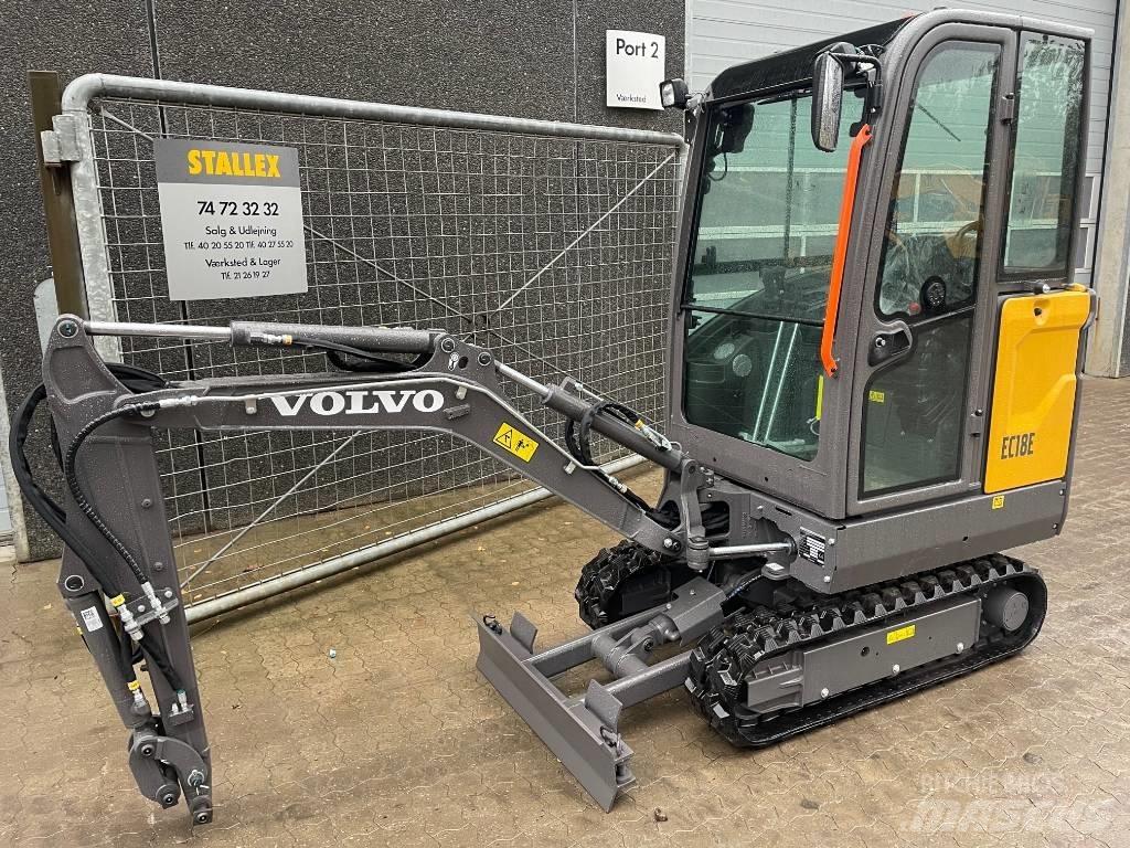 Volvo EC18E Mini ekskavatori < 7 t