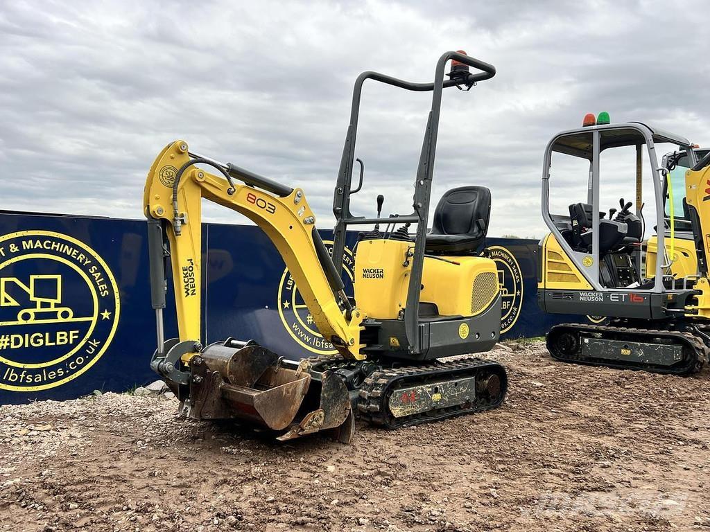 Wacker Neuson 803 Īpašie ekskavatori
