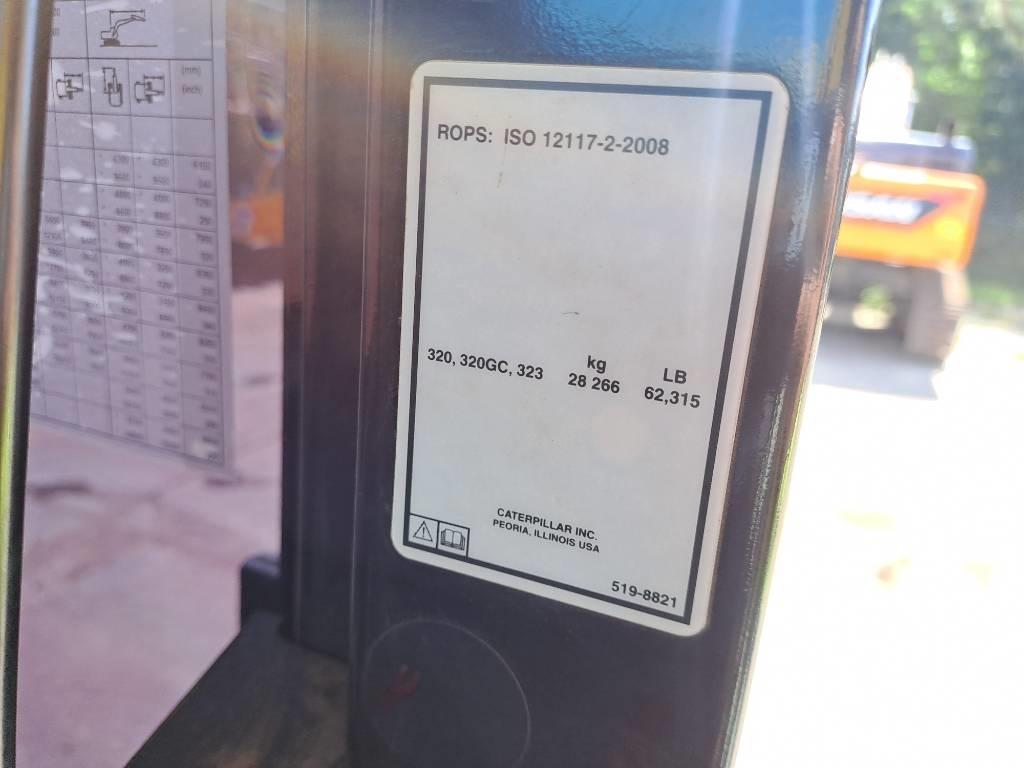 CAT 320NG Kāpurķēžu ekskavatori