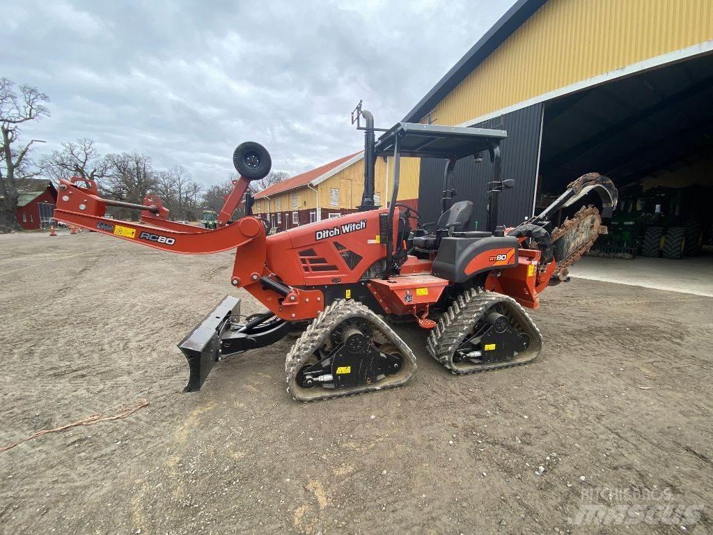 Ditch Witch RT 80 Īpašie ekskavatori