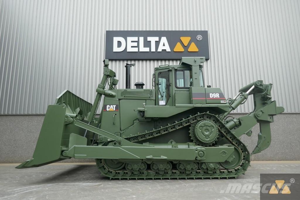 CAT D9R Ex-army Kāpurķēžu buldozeri