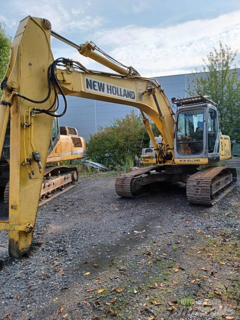 New Holland E 215 B Kāpurķēžu ekskavatori