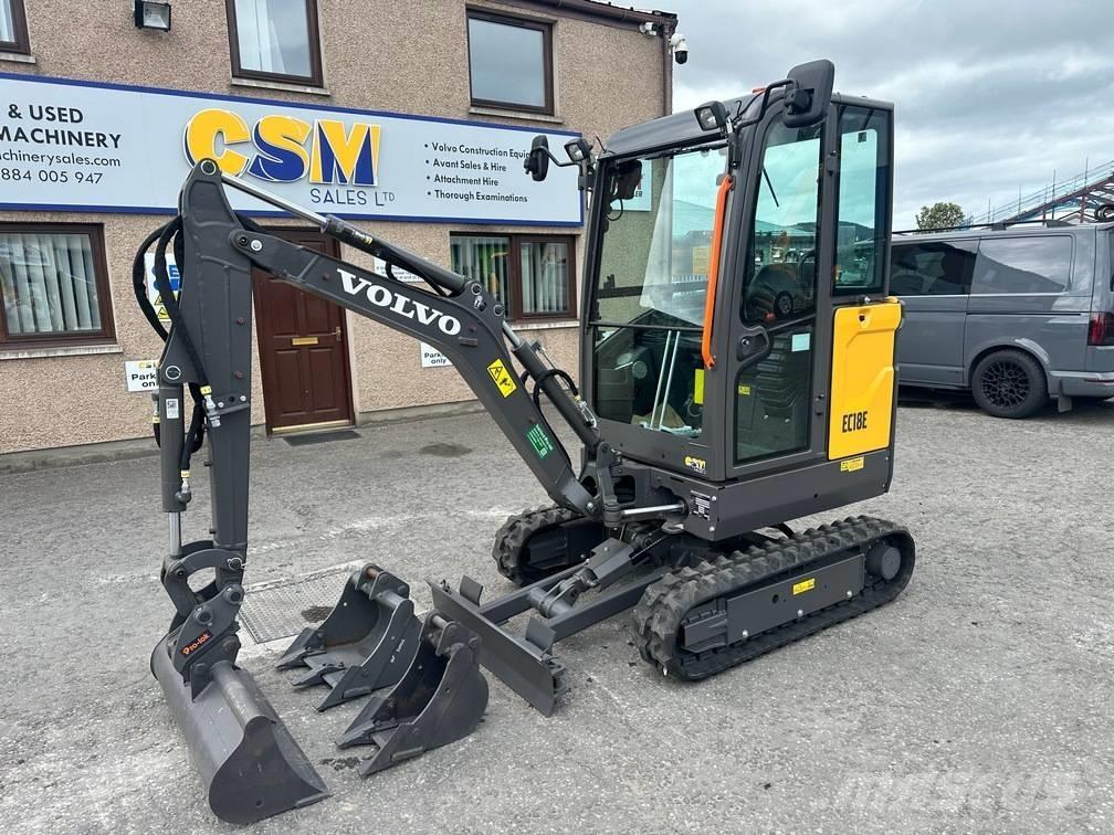 Volvo EC 18 E Mini ekskavatori < 7 t