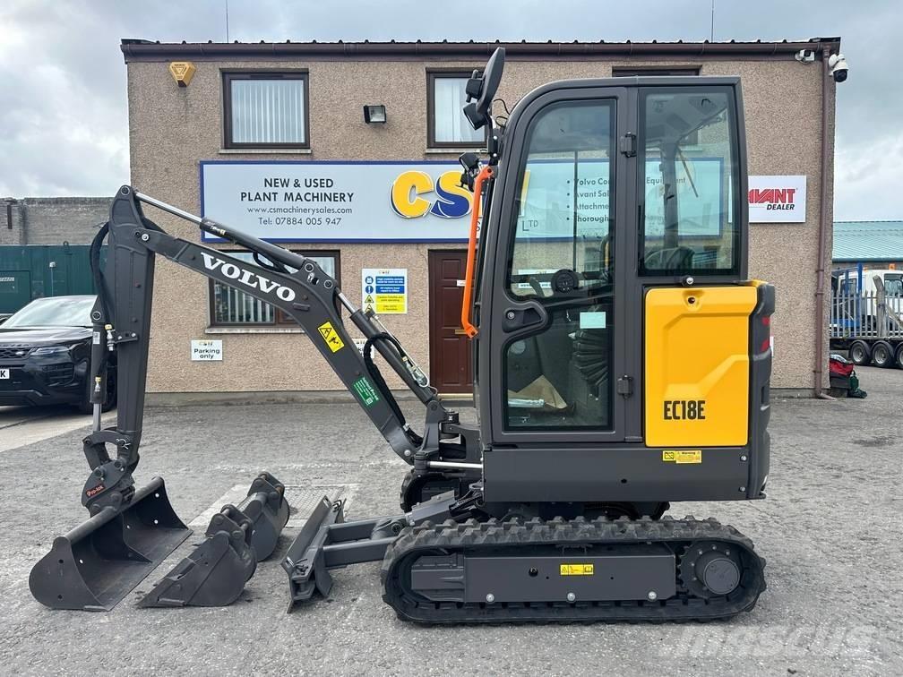 Volvo EC 18 E Mini ekskavatori < 7 t