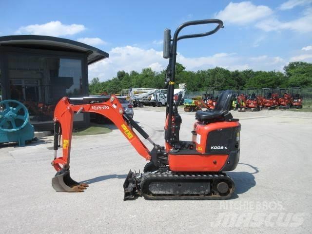 Kubota K008-5 Mini ekskavatori < 7 t