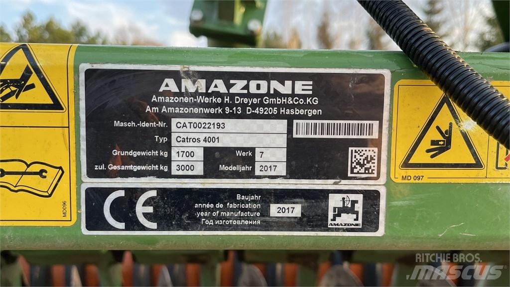Amazone Catros 4001 Disku lobītāji/ecēšas