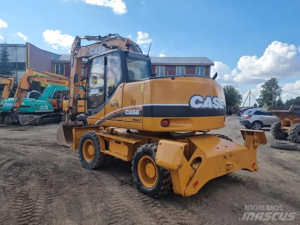 CASE WX 145 Ekskavatori uz riteņiem