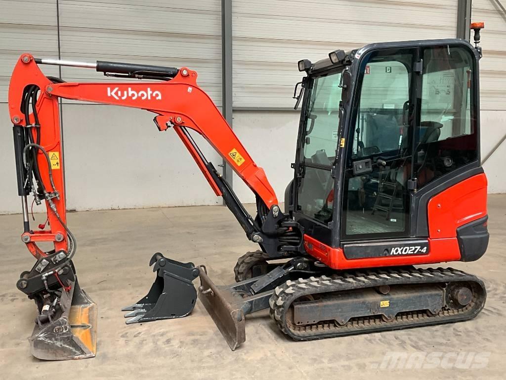 Kubota KX 027-4 HI Mini ekskavatori < 7 t