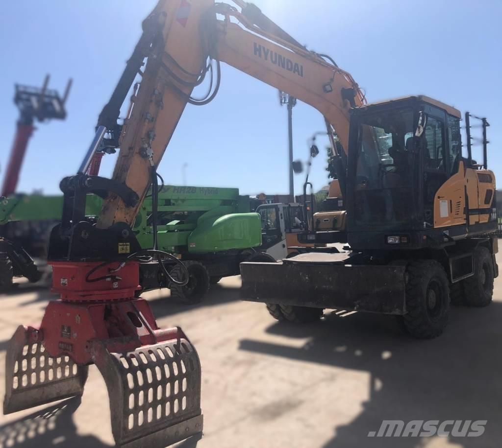 Hyundai HW140 Ekskavatori uz riteņiem