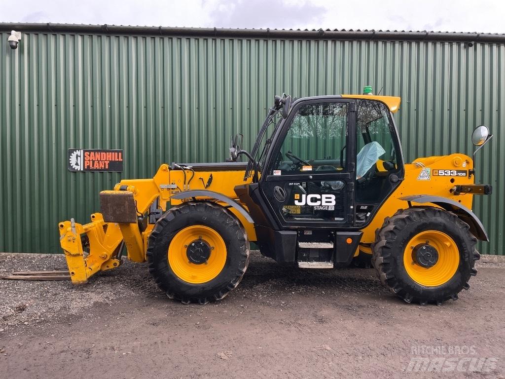 JCB 533-105 Teleskopiskie manipulatori