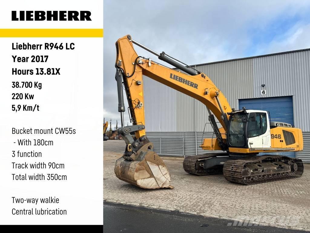 Liebherr R 946 Kāpurķēžu ekskavatori