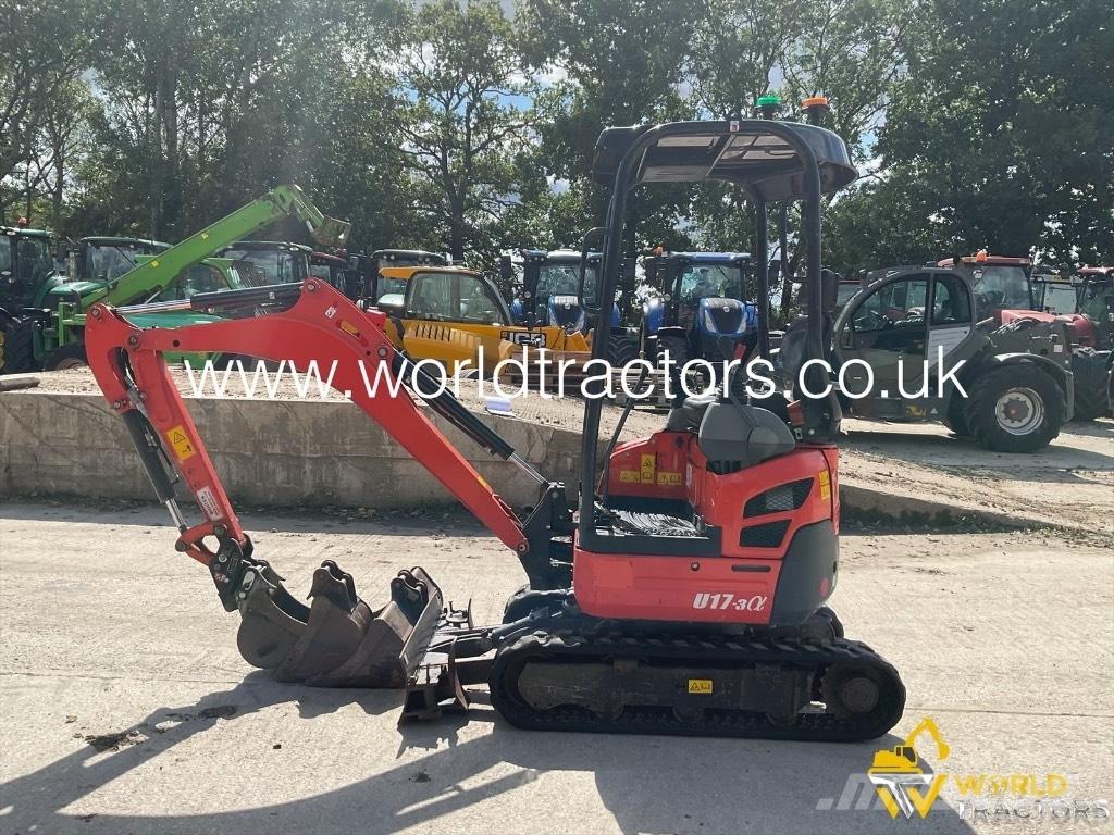 Kubota U 17-3 Mini ekskavatori < 7 t