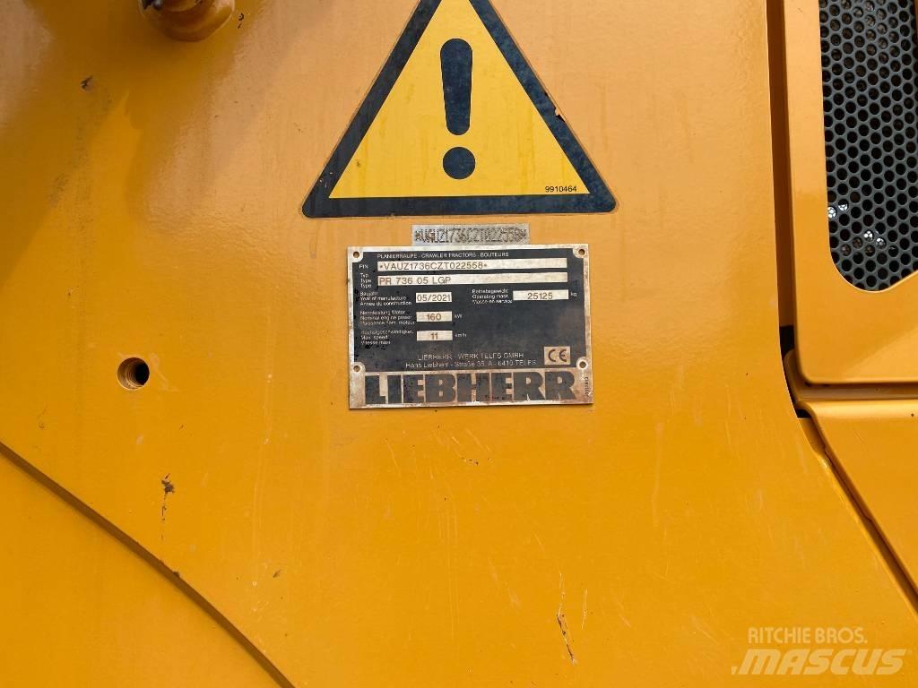 Liebherr PR736LGP Kāpurķēžu buldozeri