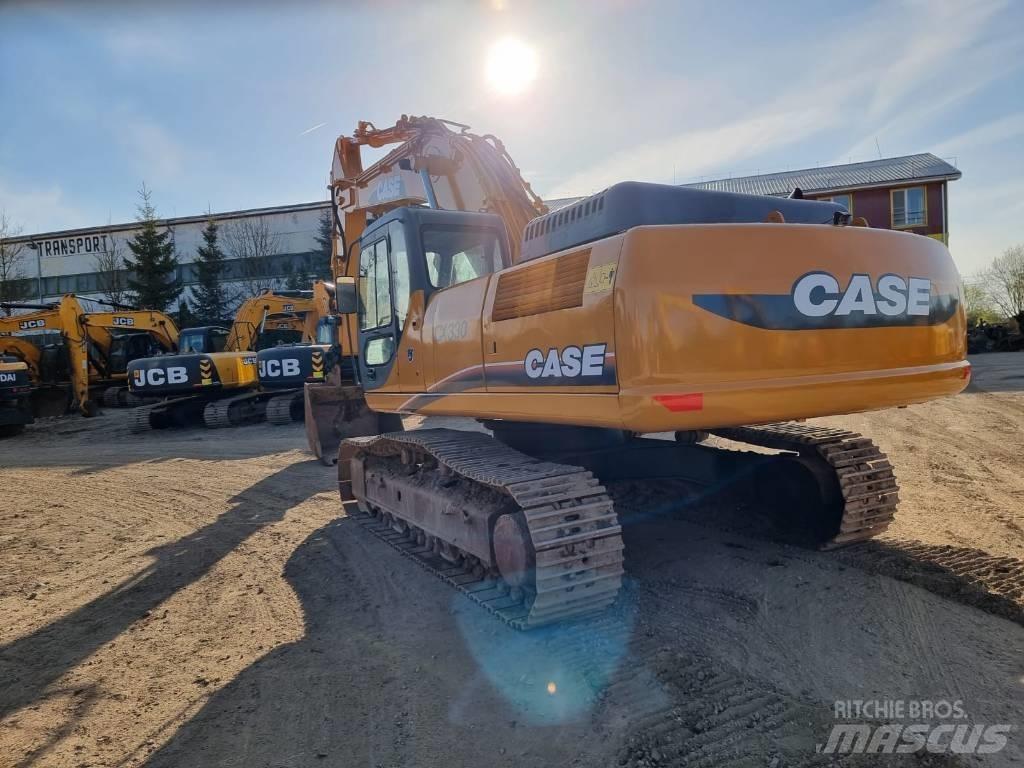 CASE CX 330 LC Kāpurķēžu ekskavatori
