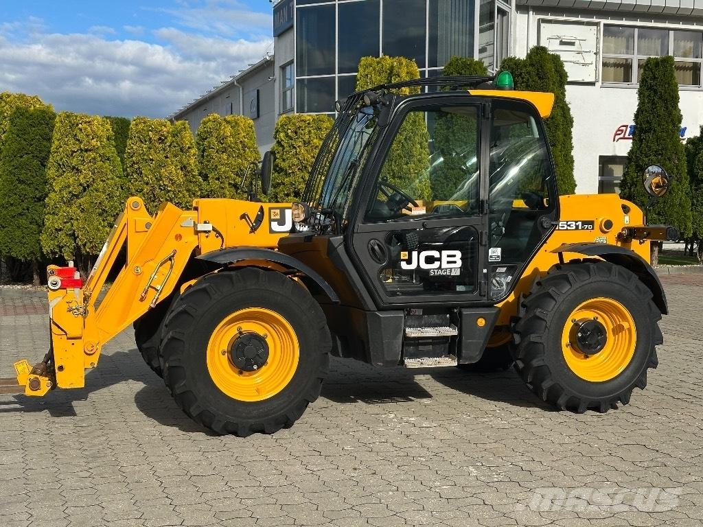 JCB 531-70 Teleskopiskie manipulatori